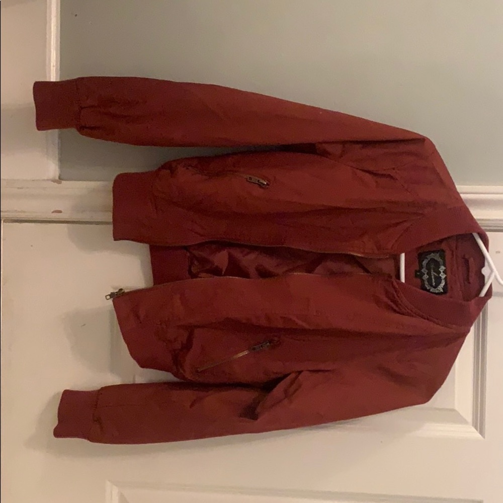 Cute Maroon Jacket
